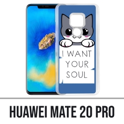 Huawei Mate 20 PRO Case - Chat Ich will deine Seele