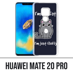 Huawei Mate 20 PRO Case - Chat nicht fett, nur flauschig