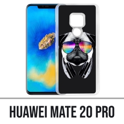 Huawei Mate 20 PRO case - Dog Pug Dj