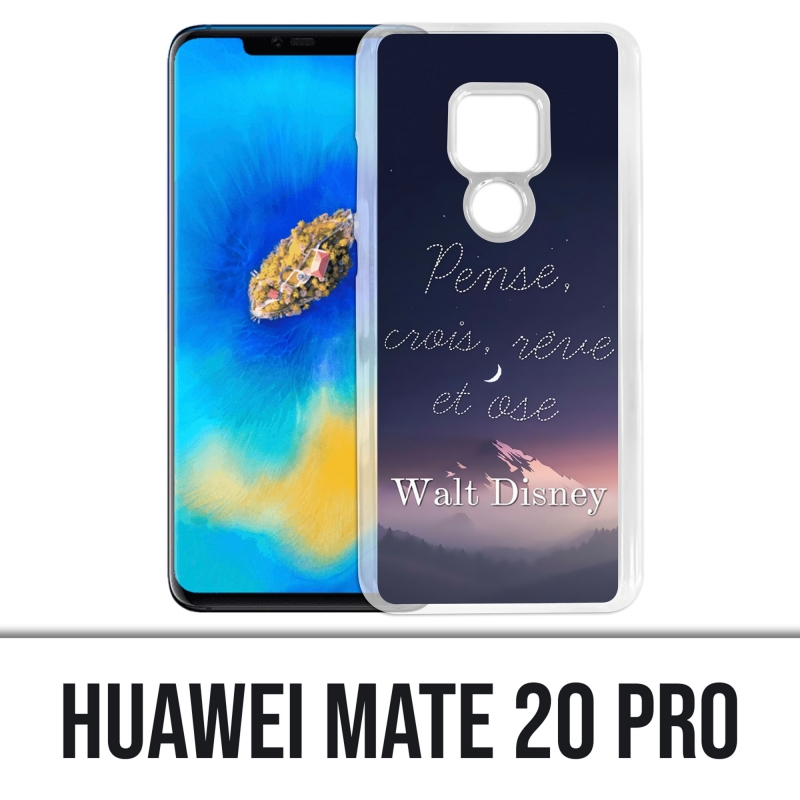 Huawei Mate 20 PRO Case - Disney Zitat Think Think Reve