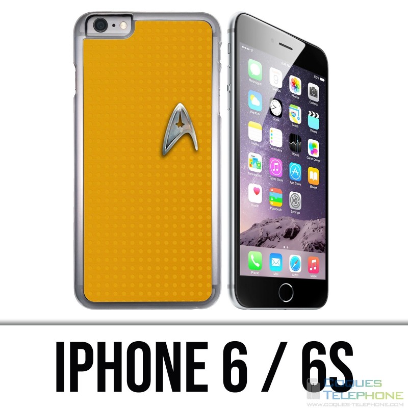 Coque iPhone 6 / 6S - Star Trek Jaune