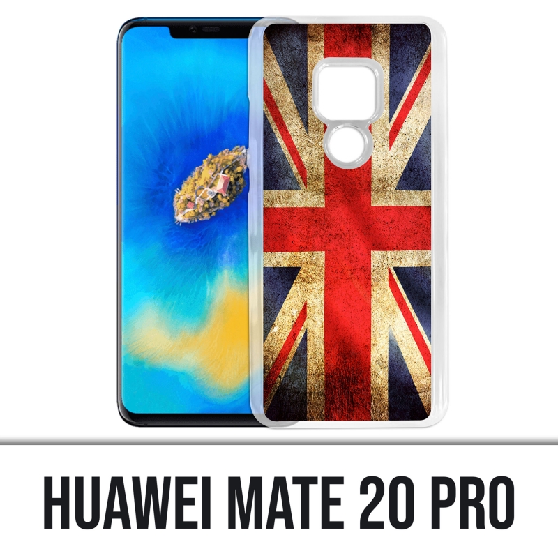 Custodia Huawei Mate 20 PRO - Vintage Uk Flag