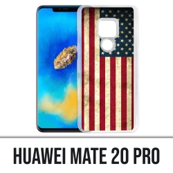 Custodia Huawei Mate 20 PRO - Bandiera USA