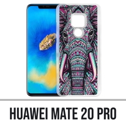 Huawei Mate 20 PRO Hülle - Bunter aztekischer Elefant