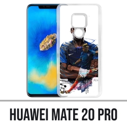 Huawei Mate 20 PRO Case - Fußball Frankreich Pogba Zeichnung
