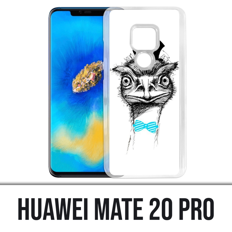 Huawei Mate 20 PRO case - Funny Ostrich