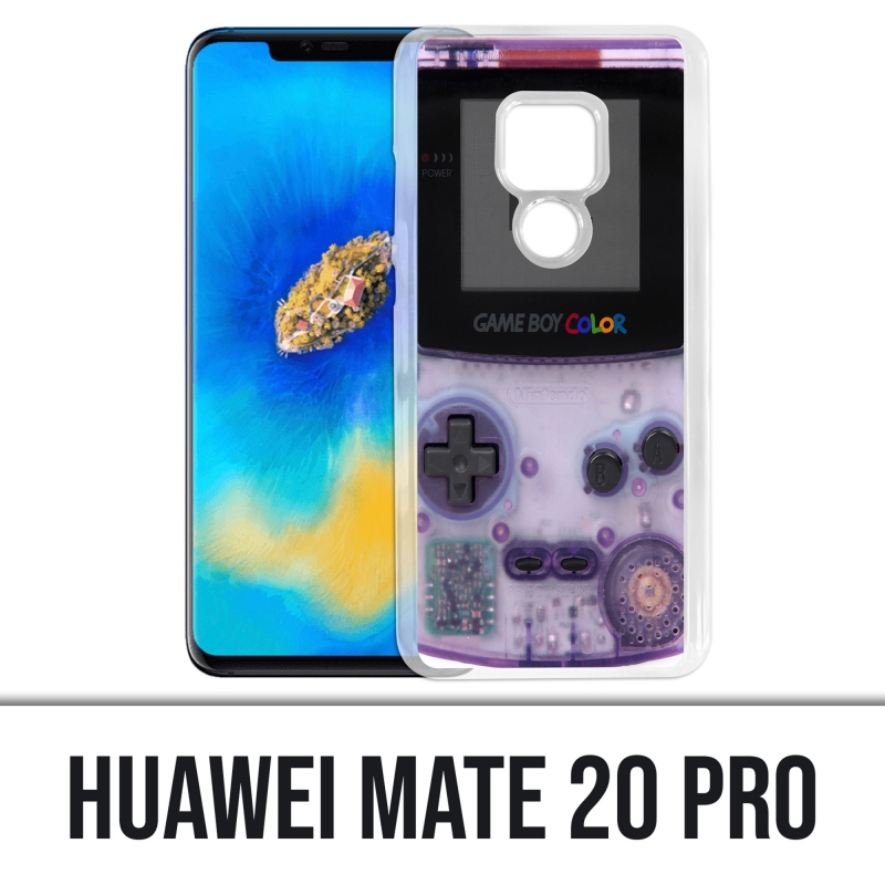 Custodia Huawei Mate 20 PRO - Game Boy Color Violet