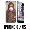 Custodia per iPhone 6 / 6S - Star Wars Chewbacca Chewing Gum