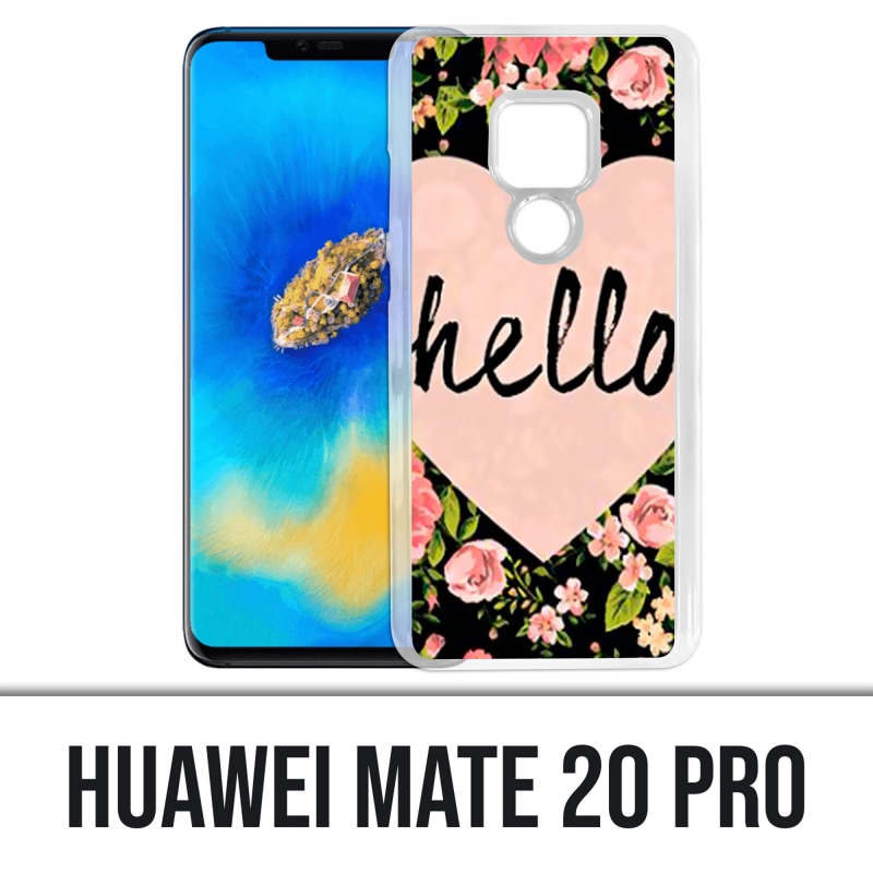 Custodia Huawei Mate 20 PRO: Hello Pink Heart