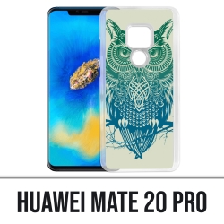 Huawei Mate 20 PRO Case - Abstrakte Eule