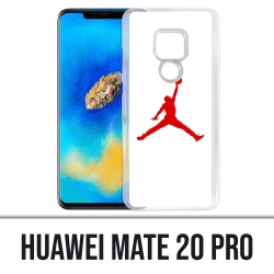Coque Huawei Mate 20 PRO - Jordan Basketball Logo Blanc