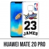 Custodia Huawei Mate 20 PRO - Lebron James White