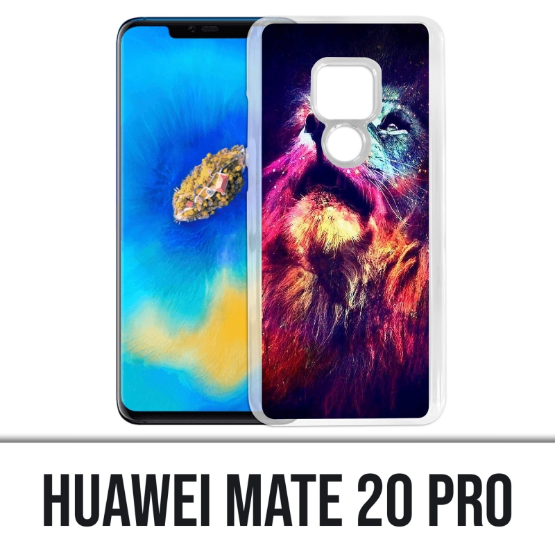 Huawei Mate 20 PRO Case - Lion Galaxy