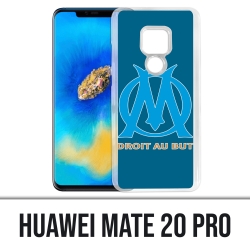 Coque Huawei Mate 20 PRO - Logo Om Marseille Big Fond Bleu