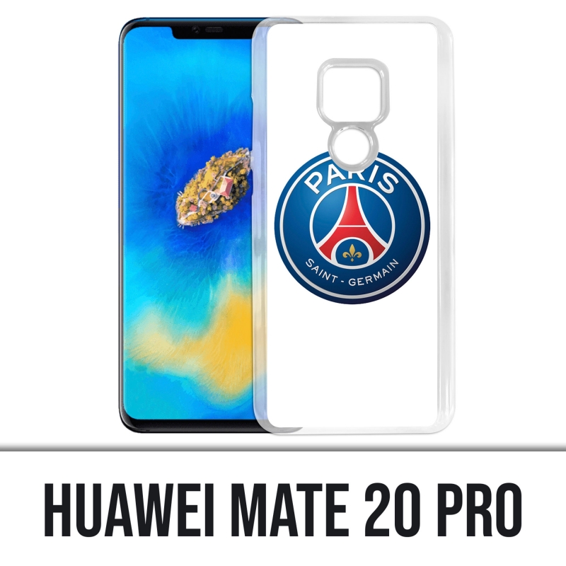 Huawei Mate 20 PRO Case - Psg Logo weißer Hintergrund