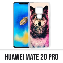 Coque Huawei Mate 20 PRO - Loup Triangle