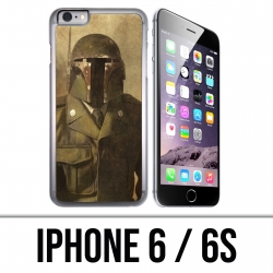 Custodia per iPhone 6 / 6S - Star Wars vintage Boba Fett