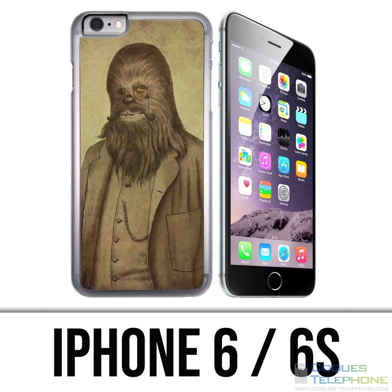 Funda para iPhone 6 / 6S - Star Wars Vintage Chewbacca