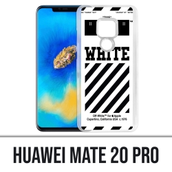 Coque Huawei Mate 20 PRO - Off White Blanc