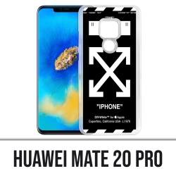 Coque Huawei Mate 20 PRO - Off White Noir