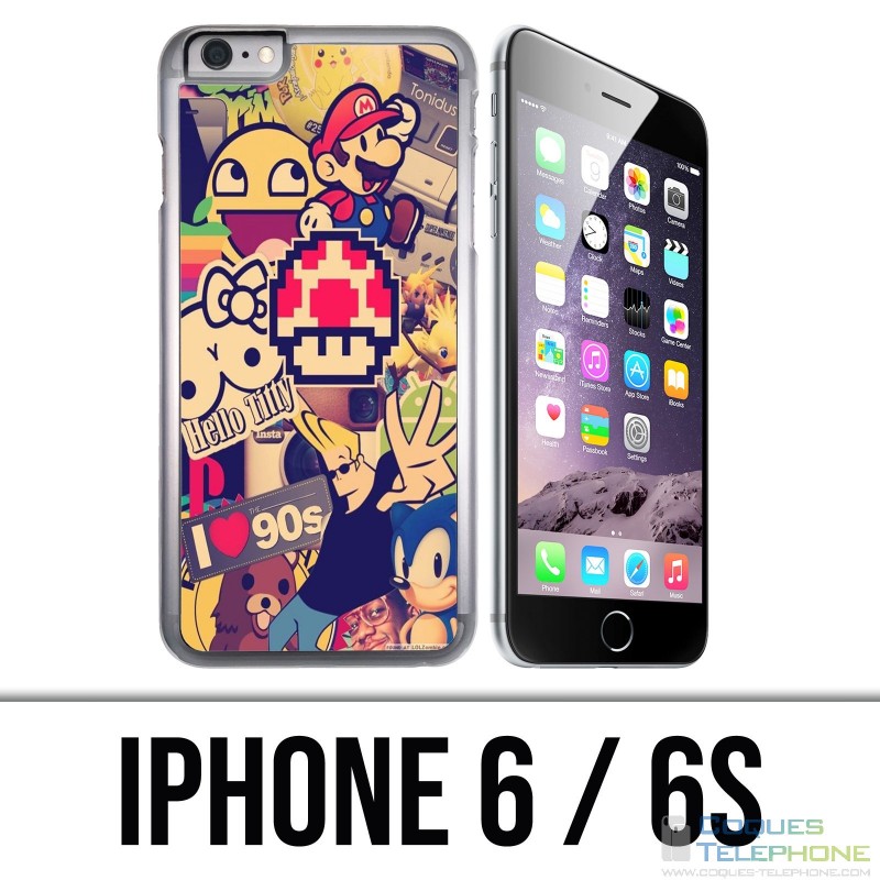 IPhone 6 / 6S Case - Vintage 90S Stickers