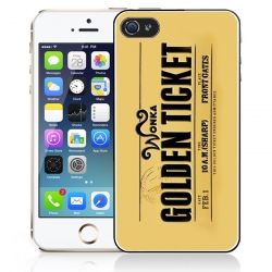 Coque téléphone Wonka Golden Ticket