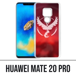 Funda Huawei Mate 20 PRO - Pokémon Go Team Red Grunge