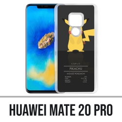 Funda Huawei Mate 20 PRO - Tarjeta de identificación Pokémon Pikachu
