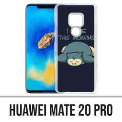 Huawei Mate 20 PRO case - Pokémon Ronflex Hate Morning