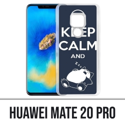 Huawei Mate 20 PRO case - Pokémon Ronflex Keep Calm