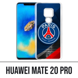 Funda Huawei Mate 20 PRO - Psg Logo Metal Chrome
