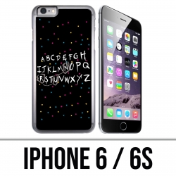 Coque iPhone 6 / 6S - Stranger Things Alphabet