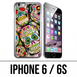 Funda para iPhone 6 / 6S - Calavera de azúcar