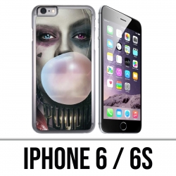Coque iPhone 6 / 6S - Suicide Squad Harley Quinn Bubble Gum