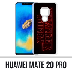 Huawei Mate 20 PRO case - Stranger Things Logo