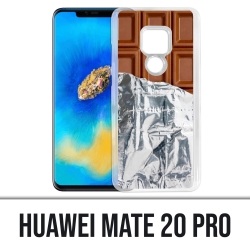 Coque Huawei Mate 20 PRO - Tablette Chocolat Alu