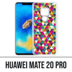 Custodia Huawei Mate 20 PRO - Triangolo multicolore