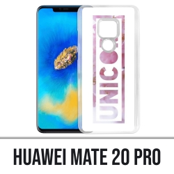 Coque Huawei Mate 20 PRO - Unicorn Fleurs Licorne