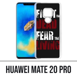 Funda Huawei Mate 20 PRO - Walking Dead Fight The Dead Fear The Living