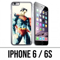 Funda para iPhone 6 / 6S - Superman Paintart