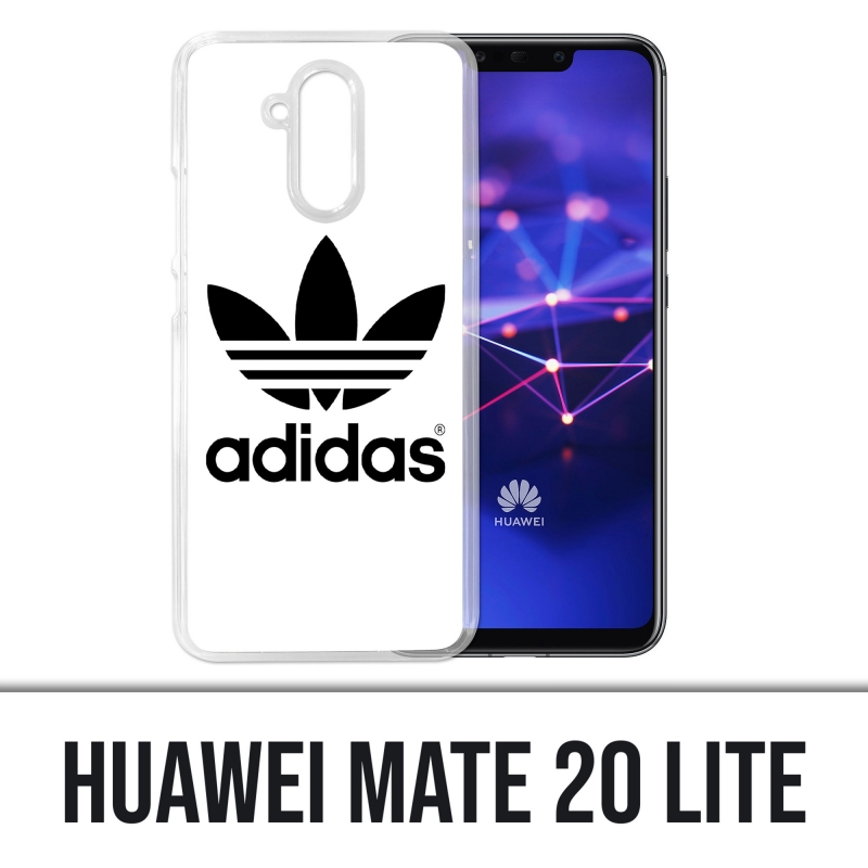 Coque Huawei Mate 20 Lite - Adidas Classic Blanc