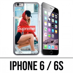 Coque iPhone 6 / 6S - Supreme Girl Dos