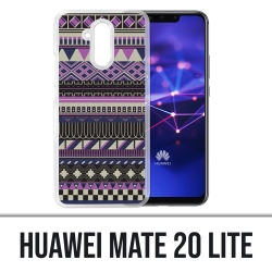 Huawei Mate 20 Lite Case - Purple Azteque