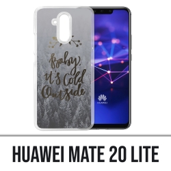 Huawei Mate 20 Lite Case - Baby kalt draußen