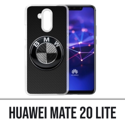 Custodia Huawei Mate 20 Lite - Logo Bmw Carbon