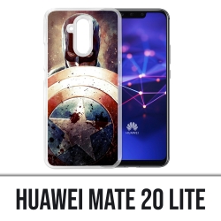 Coque Huawei Mate 20 Lite - Captain America Grunge Avengers