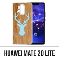 Coque Huawei Mate 20 Lite - Cerf Bois Oiseau