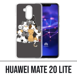 Funda Huawei Mate 20 Lite - Chat Meow