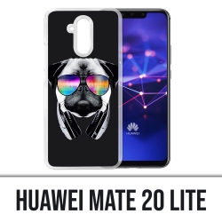Huawei Mate 20 Lite Case - Dog Pug Dj