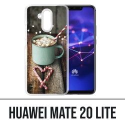 Huawei Mate 20 Lite Case - Marshmallow mit heißer Schokolade